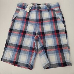 Childrens Place Boys Plaid Shorts Size 7